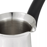 Korkmaz Orbit Stainless Steel 3-Cup Turkish Coffee Pot from Jupiter Gear Home
