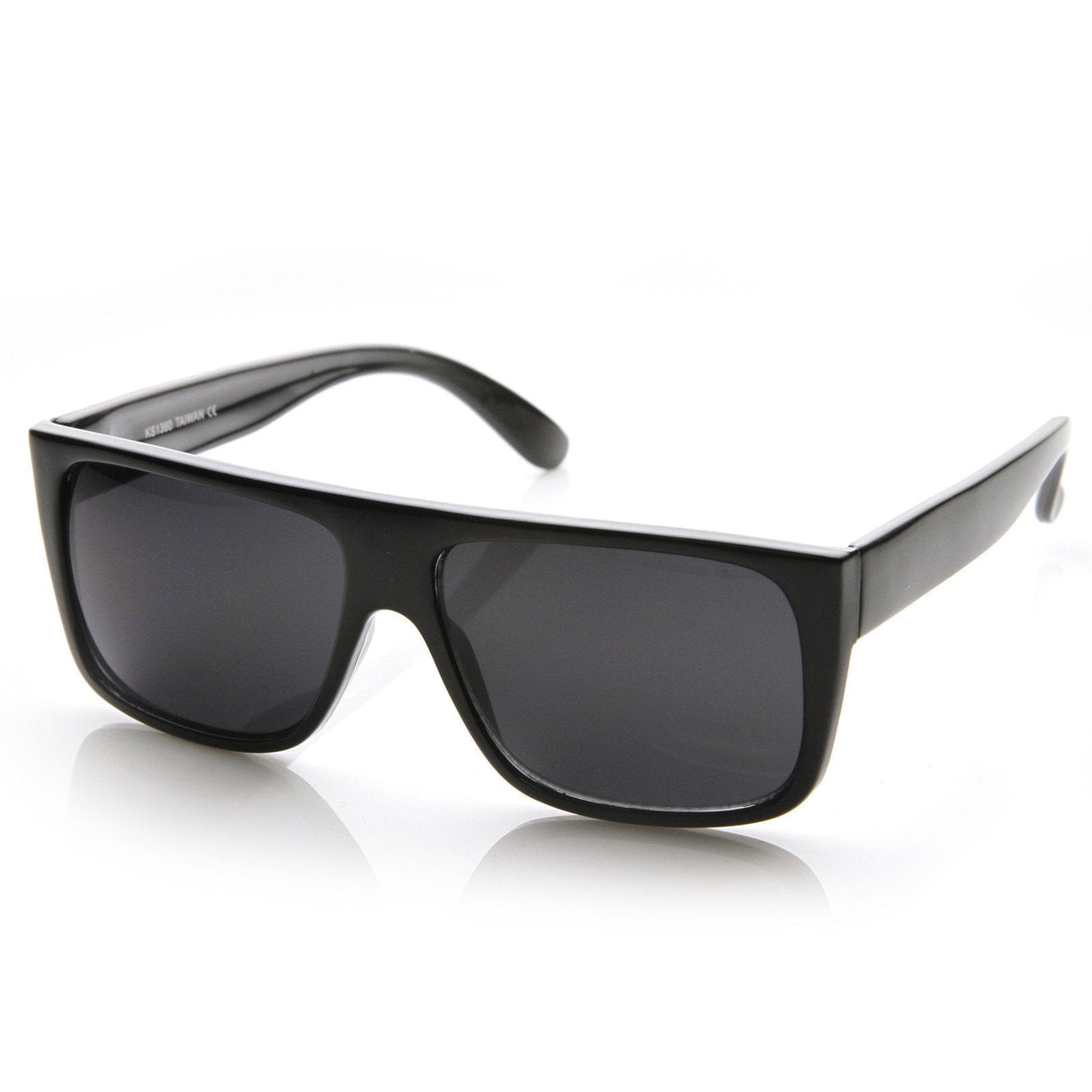 Mens Retro Super Flat Top Aviator Square Sunglasses 8685 from zeroUV