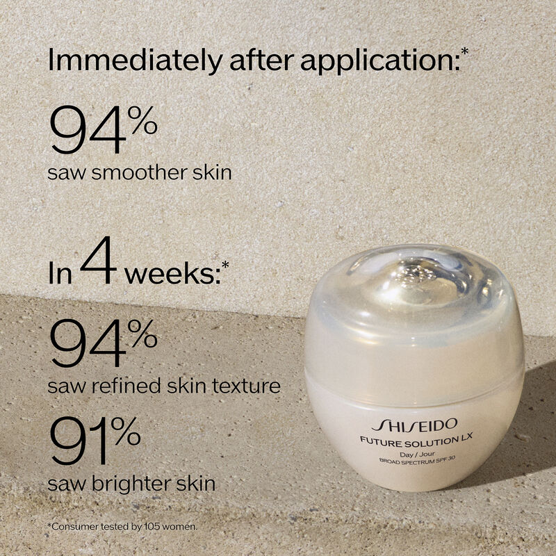 Future Solution LX Total Protective Cream SPF 30 from KoKo Shiseido Beauté
