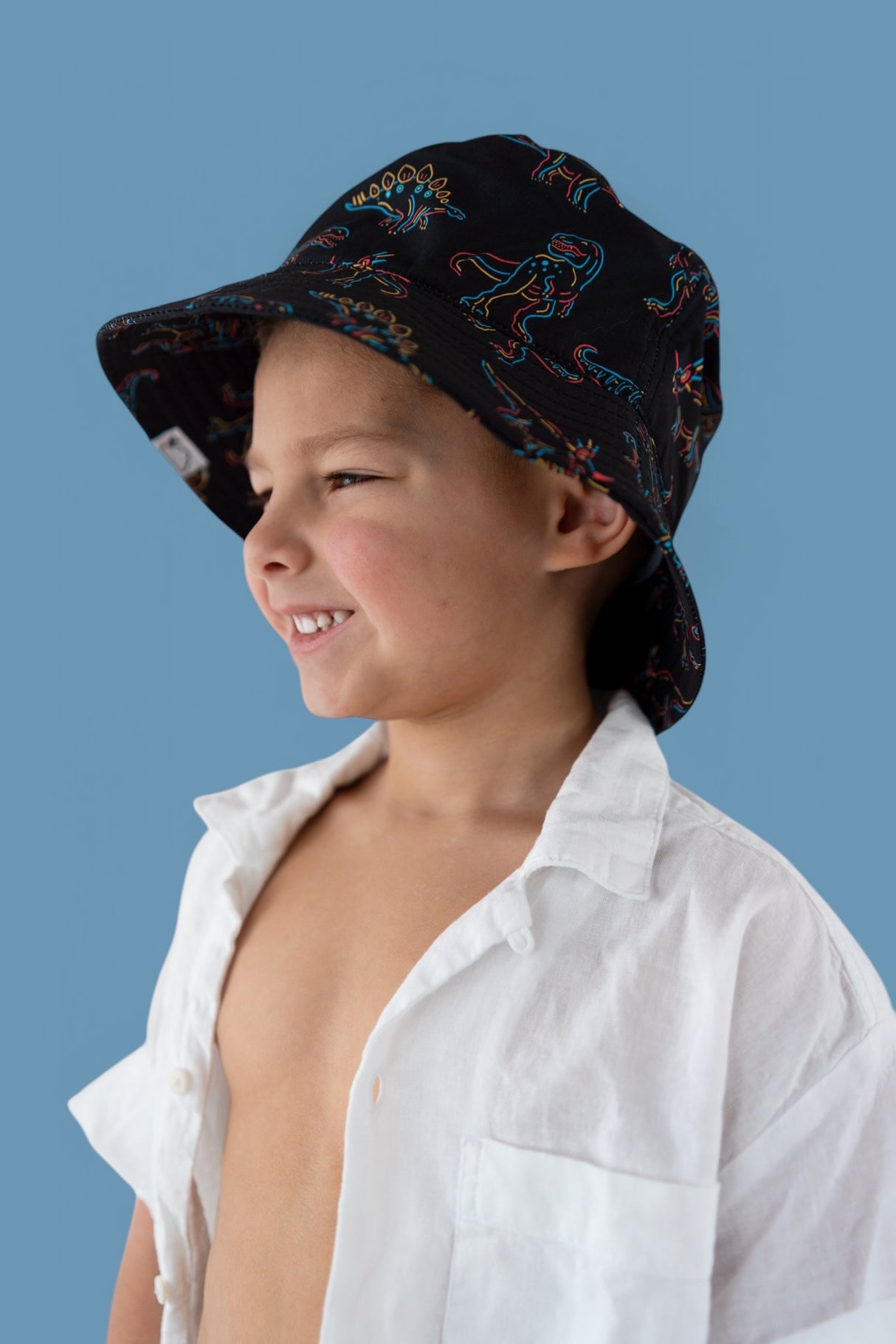 DINOSNORE DREAM BUCKET HAT from DREAM BIG LITTLE CO