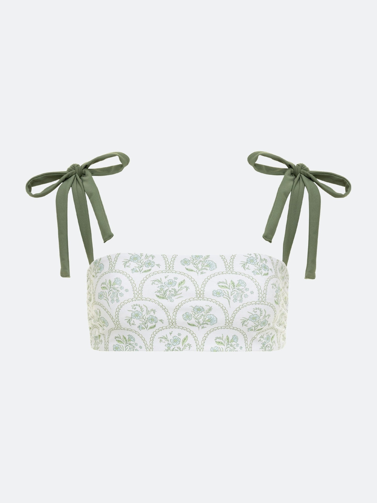 MADAKET REVERSIBLE BIKINI TOP - FLORAL TILE From ELYSIIAN