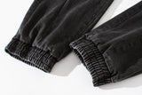Flowers of Peace Embroidery Joggers  From Niepce Inc