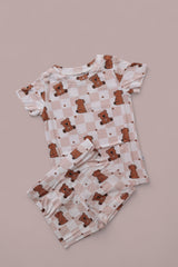 COZY BEAR DREAM SHORT SET from DREAM BIG LITTLE CO