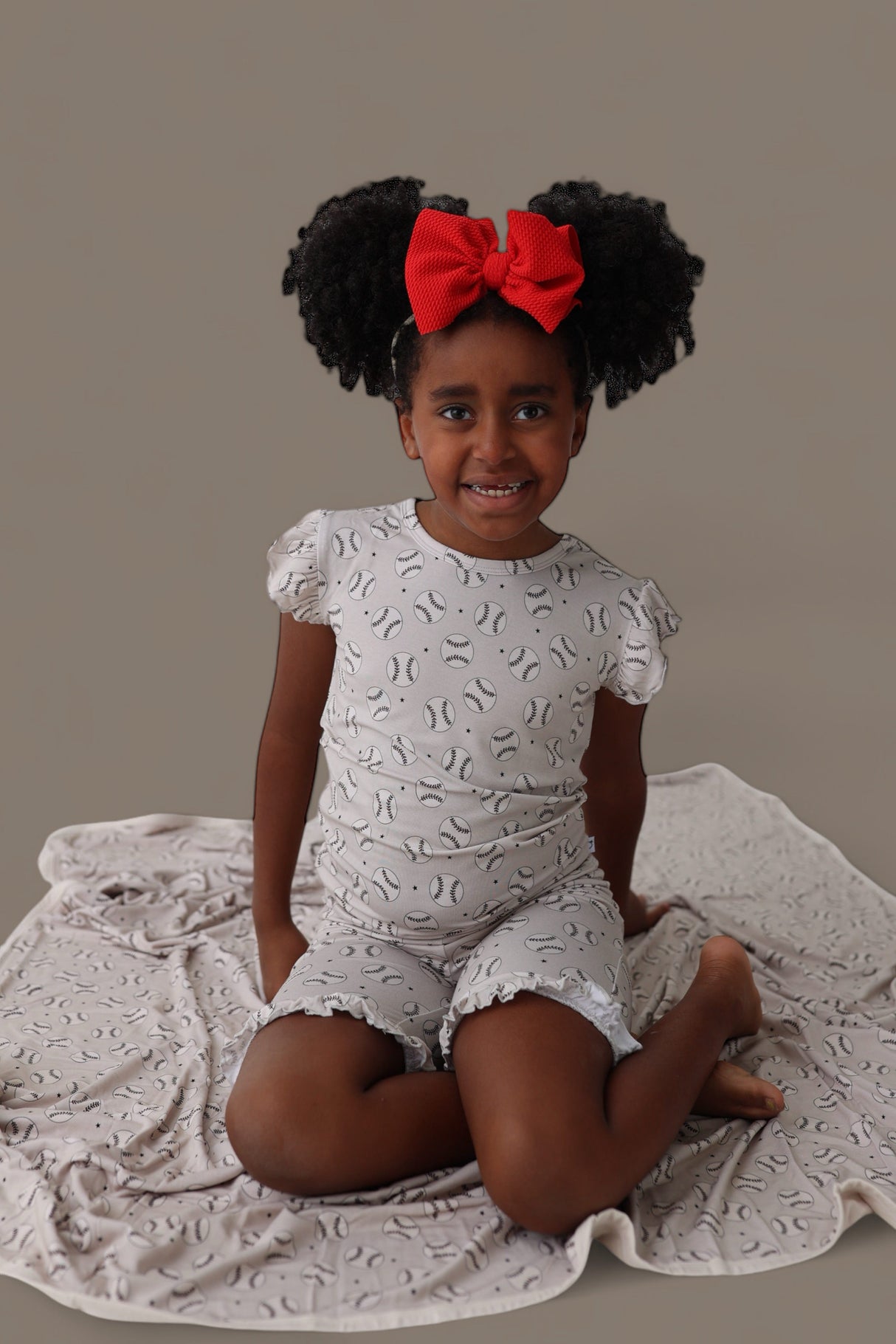 EXCLUSIVE SWING FOR THE STARS DREAM RUFFLE SHORT SET from DREAM BIG LITTLE CO