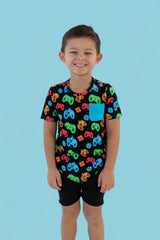 GAMER GLOW DREAM POCKET TEE from DREAM BIG LITTLE CO