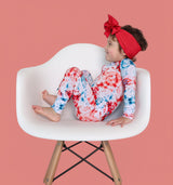 STARRY TIE DYE DREAM ROMPER from DREAM BIG LITTLE CO