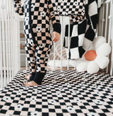 RETRO DAISY CHECKS DREAM ROMPER from DREAM BIG LITTLE CO