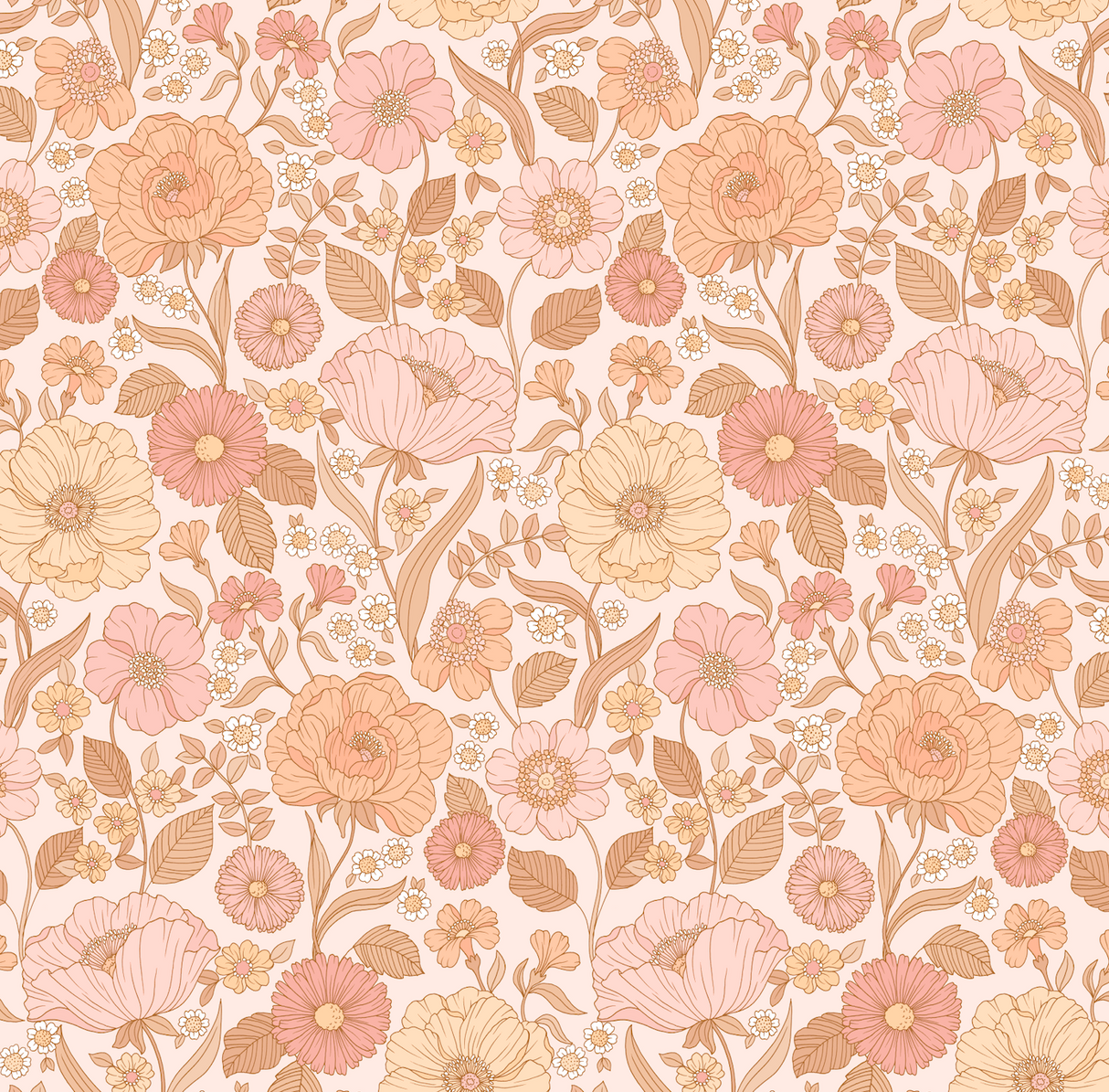 Betsy Wallpaper by Lovely People Studio from Loomwell Home Goods