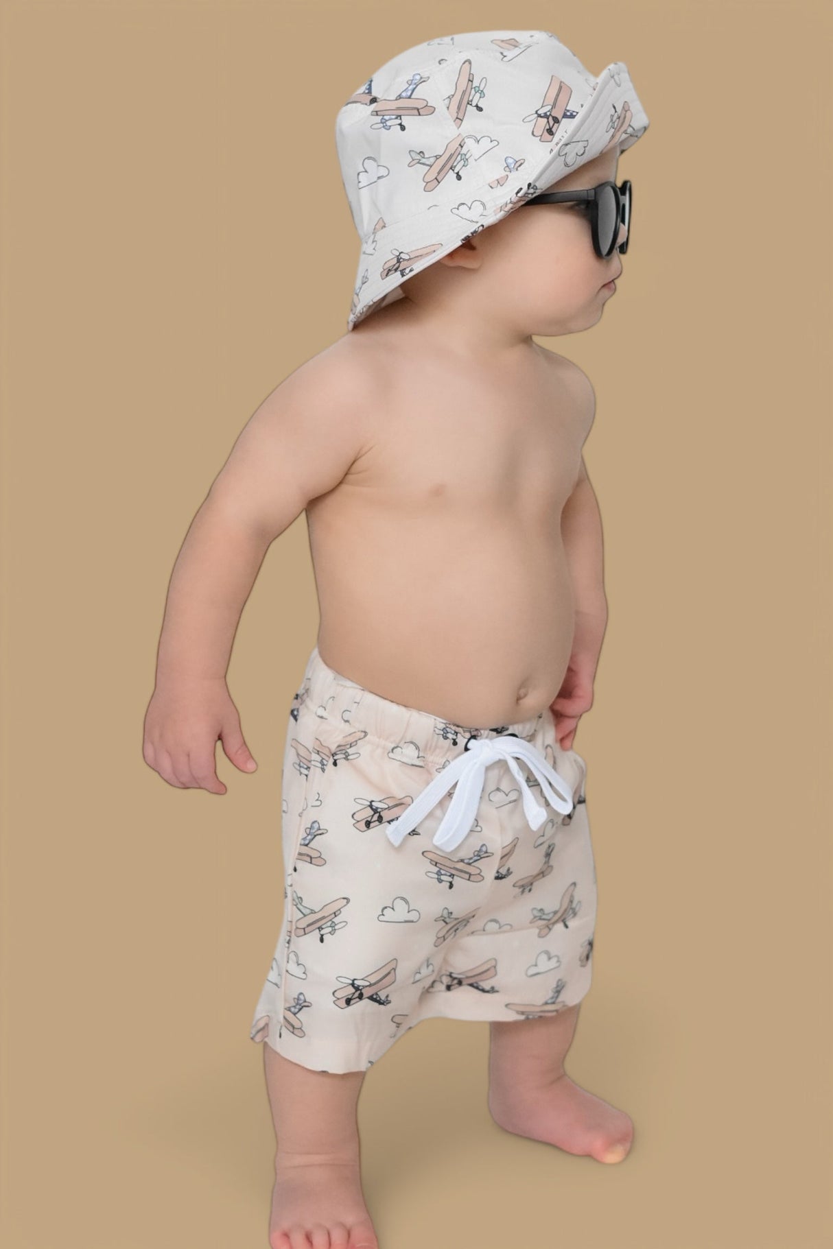 PLANE FUN BOY'S DREAM SWIM TRUNKS from DREAM BIG LITTLE CO