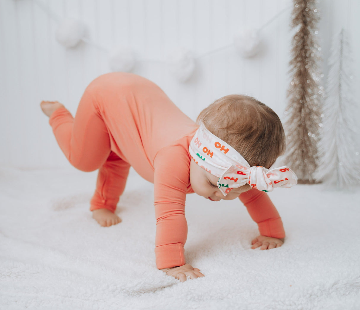 CORAL DREAM ROMPER from DREAM BIG LITTLE CO