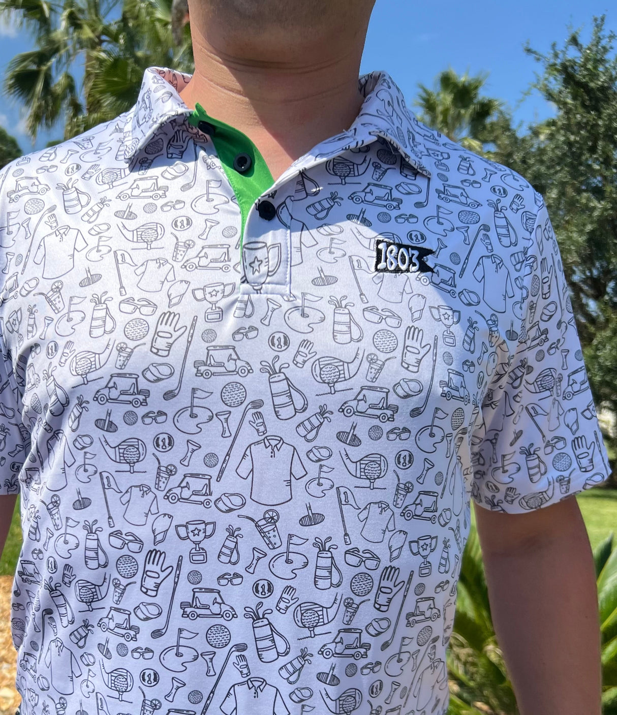 Golf Doodle Polo 1803 Sports from 1803 Sports