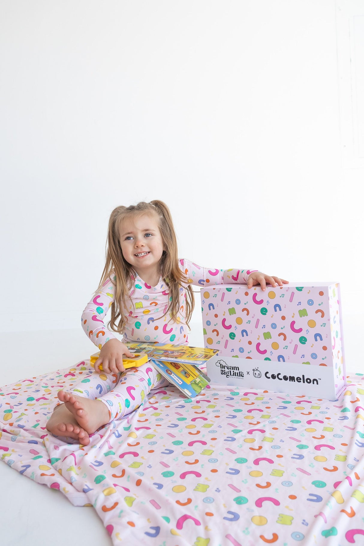 Dream Big Little Co x CoComelon ALPHABET DREAM BLANKET from DREAM BIG LITTLE CO