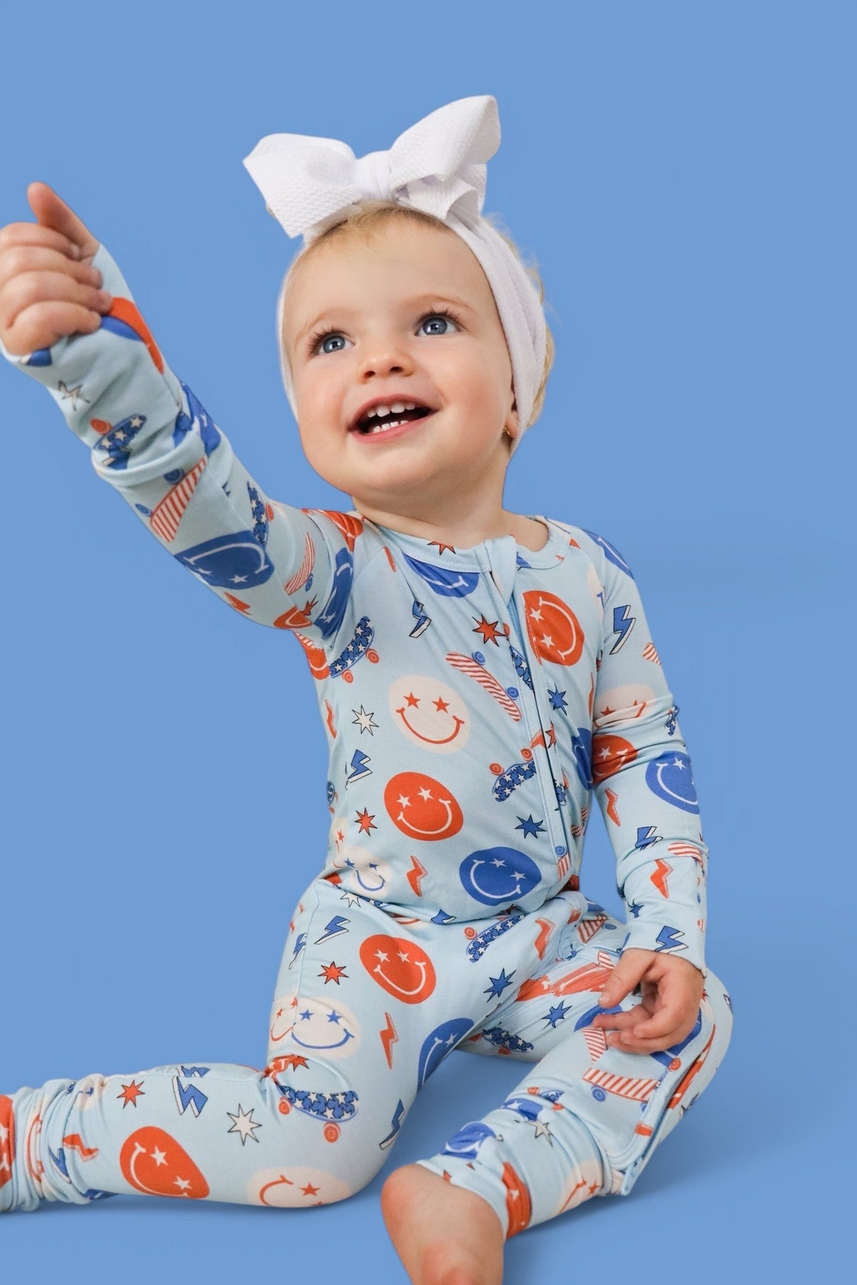FREEDOM SKATIN' SMILES DREAM ROMPER from DREAM BIG LITTLE CO