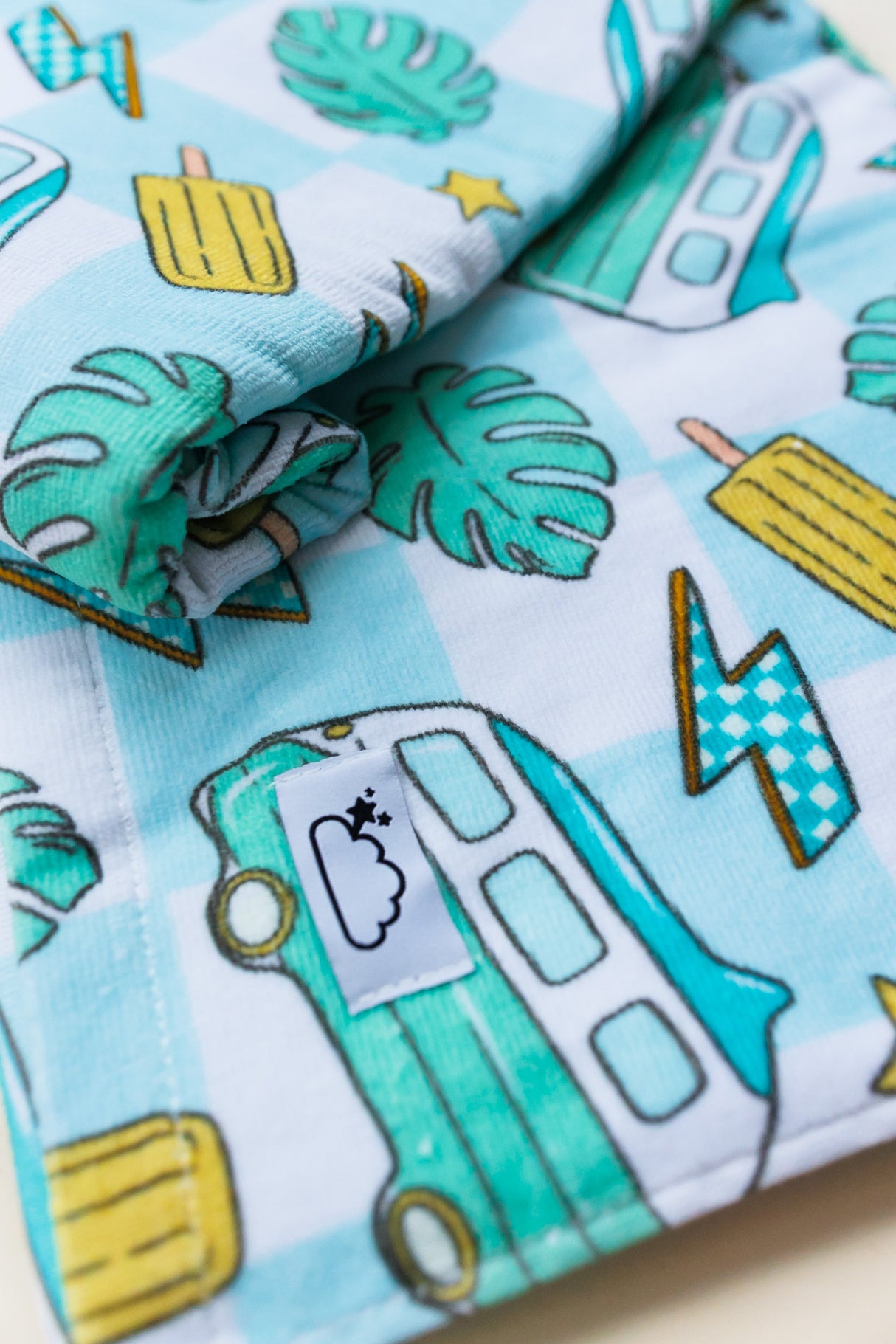 EXCLUSIVE CHECKED OUT FOR SUMMER DREAM TOWEL from DREAM BIG LITTLE CO