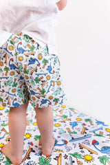 EXCLUSIVE SURF-O-SAURUS DREAM SWIM TRUNKS from DREAM BIG LITTLE CO