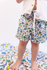 EXCLUSIVE SURF-O-SAURUS DREAM SWIM TRUNKS from DREAM BIG LITTLE CO