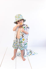 EXCLUSIVE SURF-O-SAURUS DREAM SWIM TRUNKS from DREAM BIG LITTLE CO