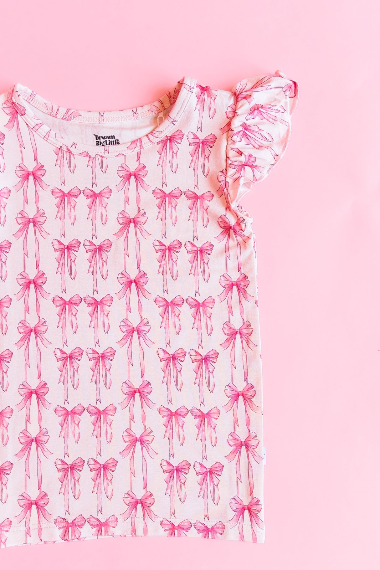 BOW CUTE DREAM CAP SLEEVE TOP from DREAM BIG LITTLE CO