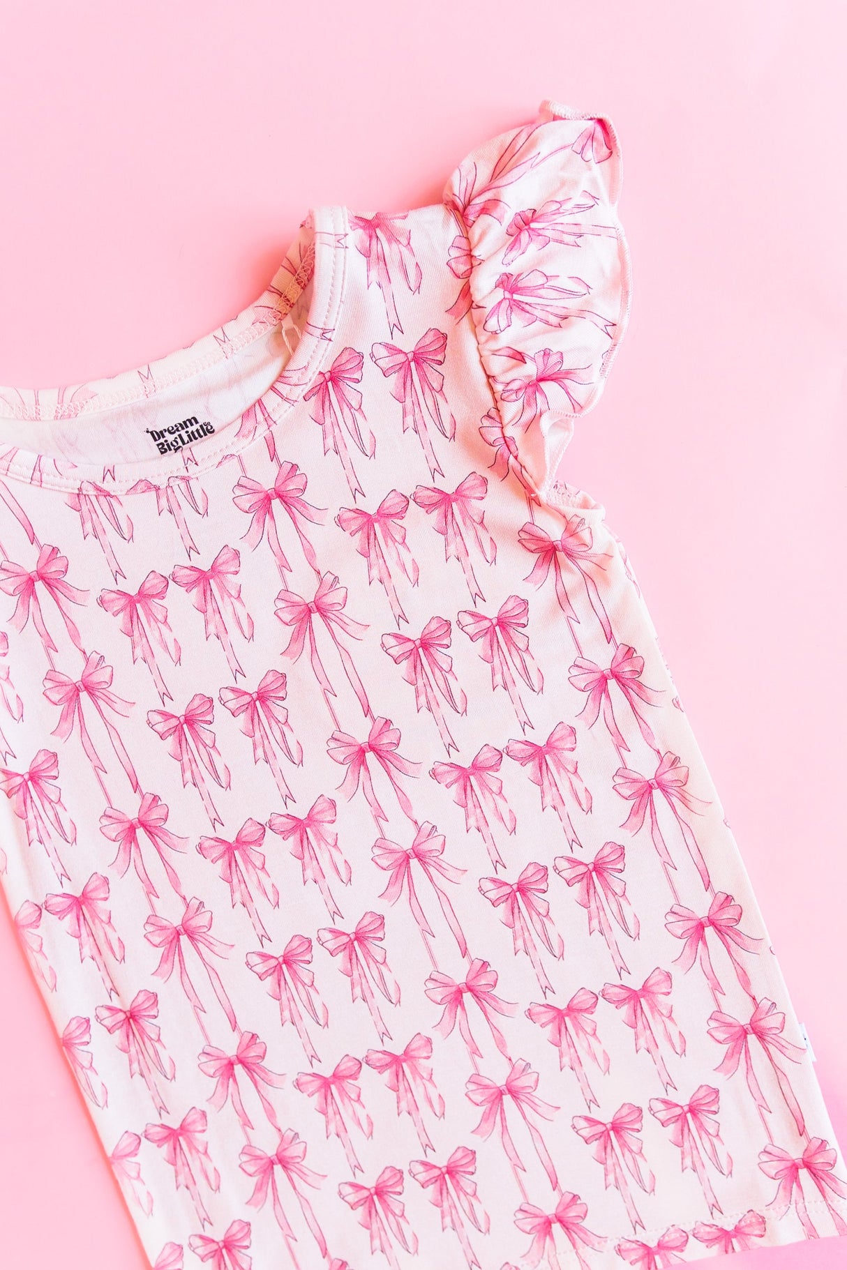 BOW CUTE DREAM CAP SLEEVE TOP from DREAM BIG LITTLE CO