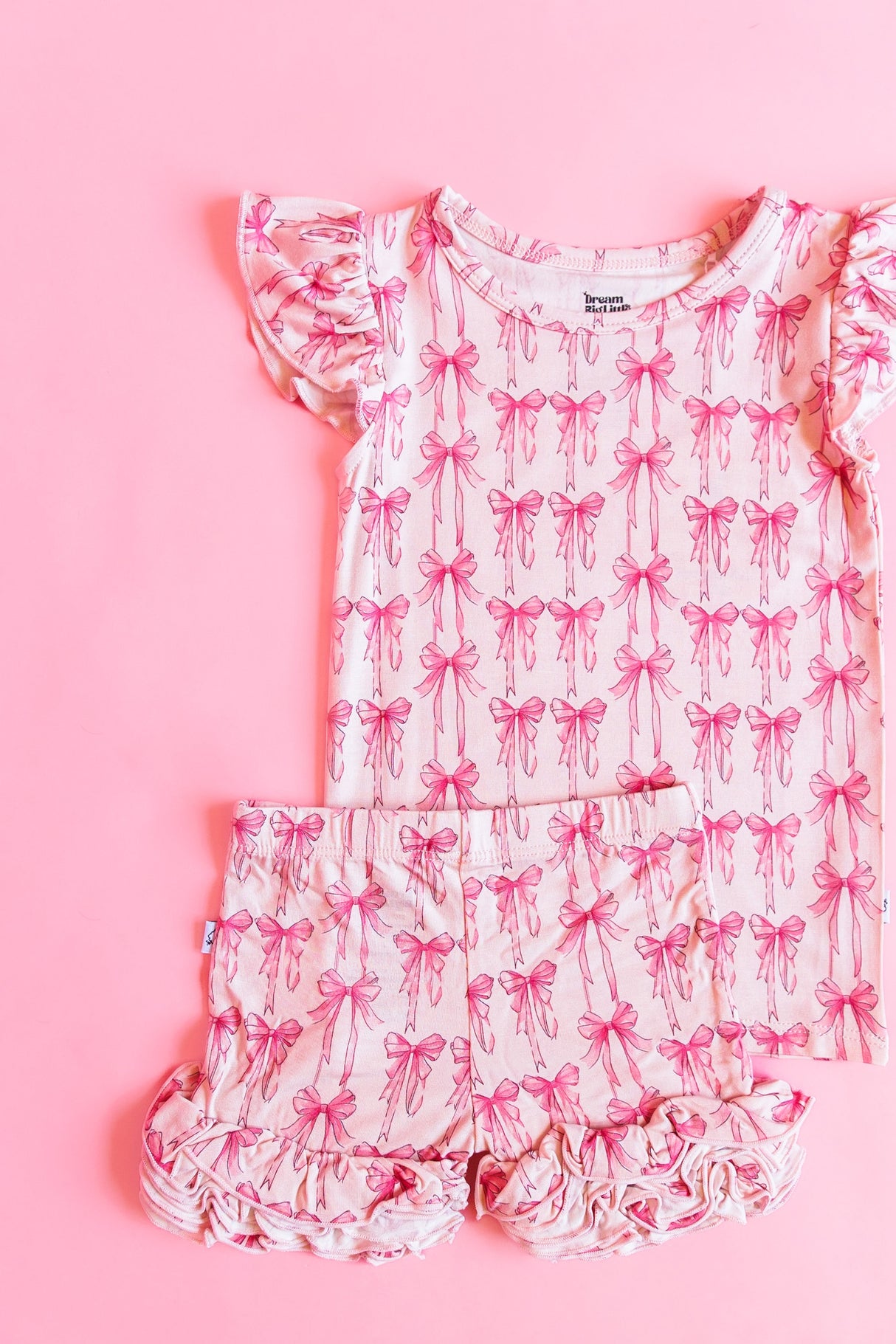BOW CUTE DREAM CAP SLEEVE TOP from DREAM BIG LITTLE CO
