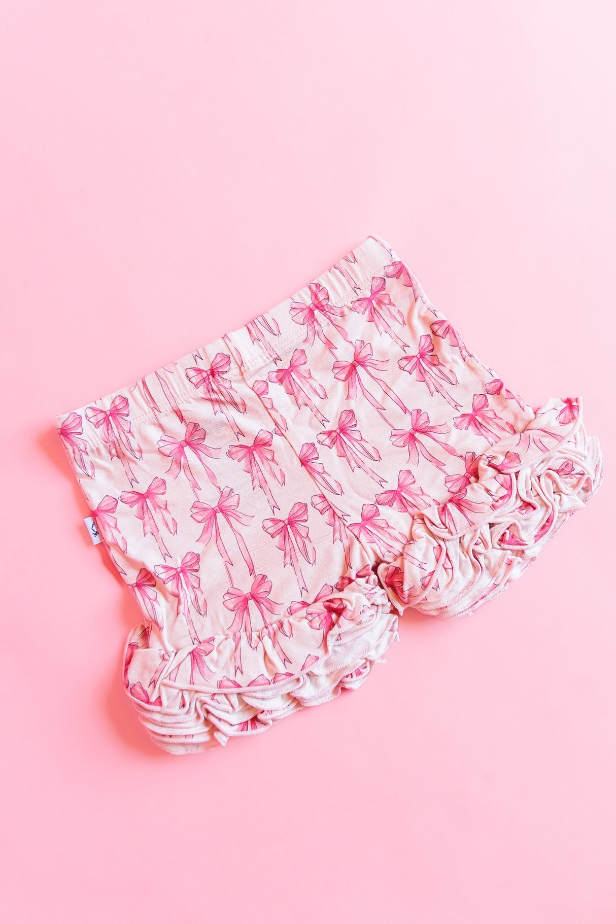 BOW CUTE DREAM RUFFLE SHORTS from DREAM BIG LITTLE CO