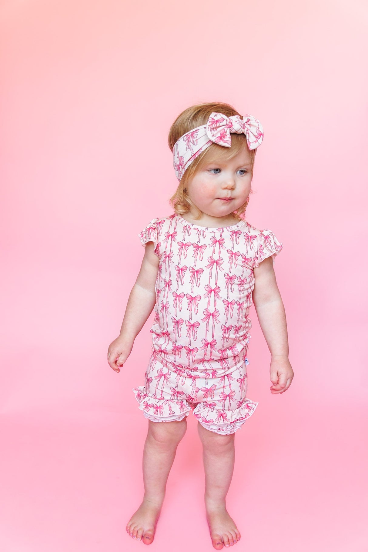 BOW CUTE DREAM RUFFLE SHORTS from DREAM BIG LITTLE CO
