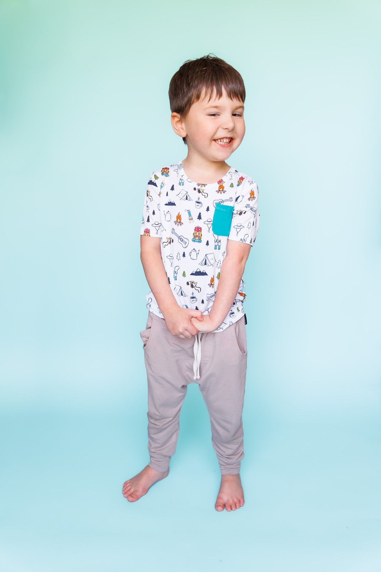 EXPLORE THE OUTDOORS DREAM POCKET TEE from DREAM BIG LITTLE CO