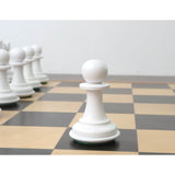 Soviet Reproduced 1940s' Chess Set- Chess Pieces Only - Black and White Lacquer Boxwood From Royal Chess Mall