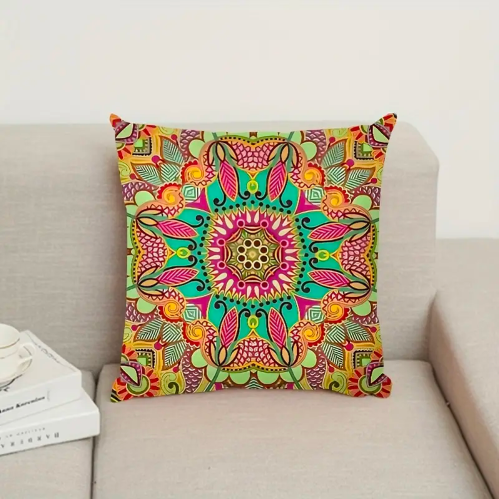 Colorful Bohemian Cushion Cover from Moderny