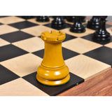Jacques Cook Staunton Collectors Chess Set- Chess Pieces Only - Ebony Wood - 3.75" From Royal Chess Mall