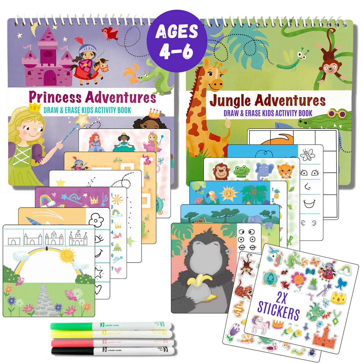 Totebook Kids Dry Erase Travel Activity Book from UnbuckleMe®