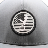 Gray America Performance Hat from Talon Golf LLC