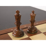 Botvinnik Flohr-I Soviet 1933 Chess Set- Chess Pieces Only - Golden Rosewood - 3.6" King From Royal Chess Mall