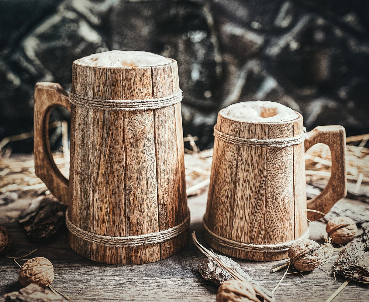 Wooden Tankard from Norse Tradesman