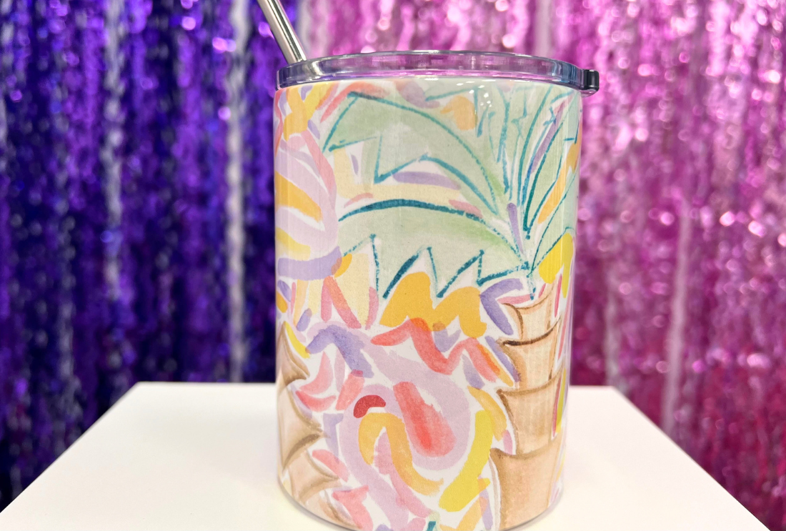 Colorful Stainless Steel Tumblers From Lynn Lilly