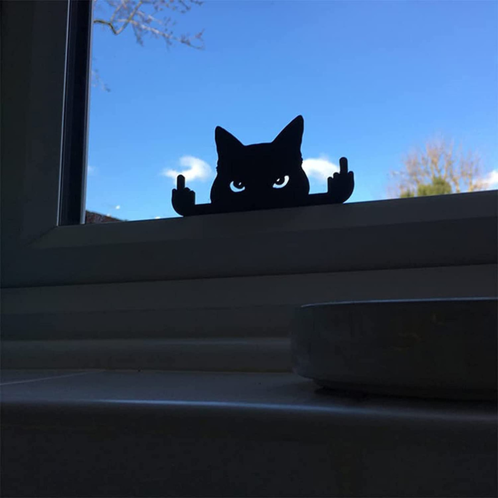 Irritated Cat Figurine from Moderny