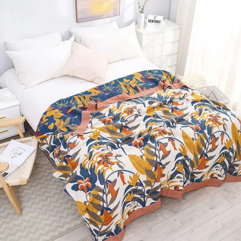 Spring Flowers Cotton Quilt from Moderny
