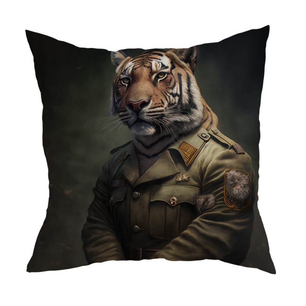 Military Animals Cushion Cover from Moderny