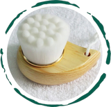Facial Brush with Bamboo Handle from BeNat