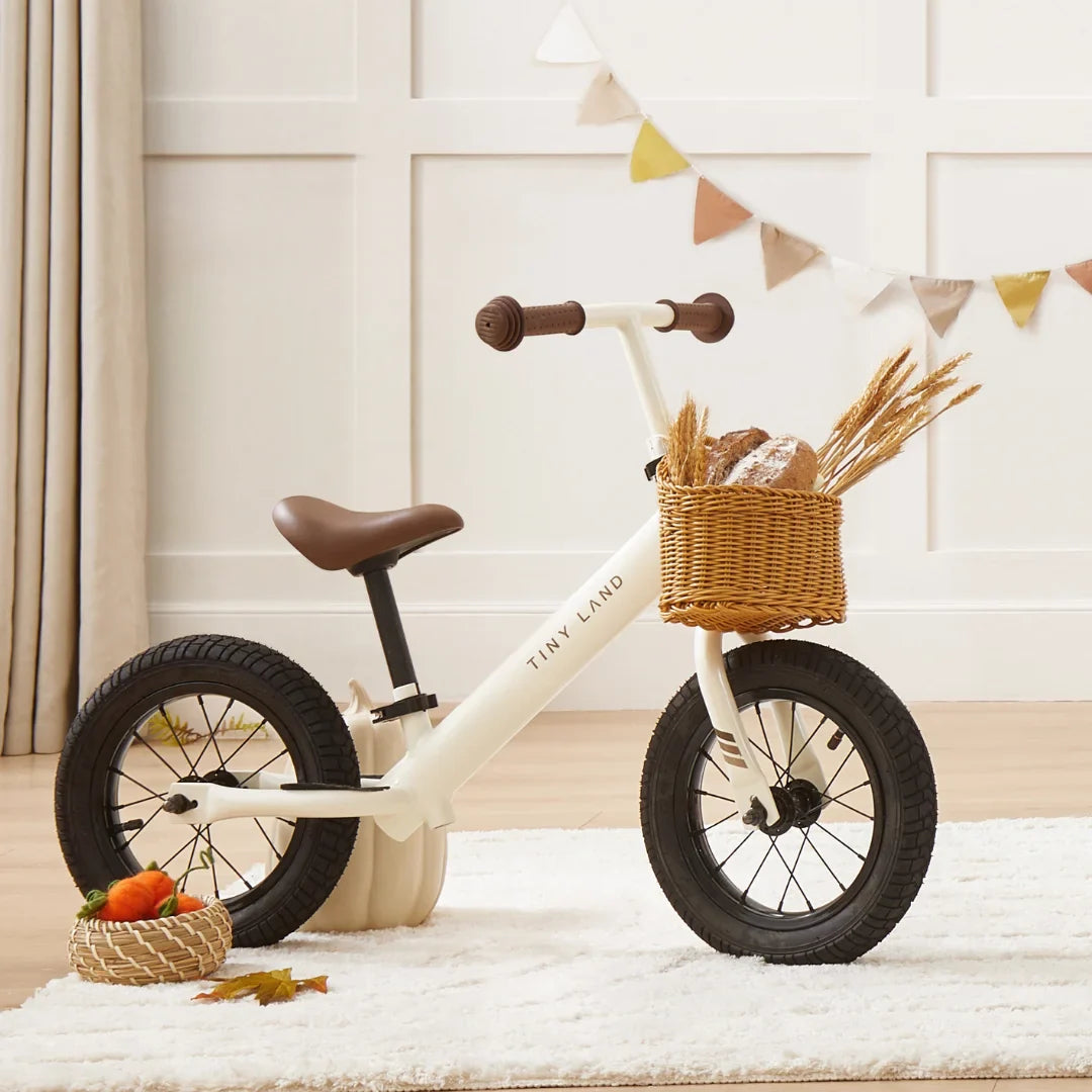 Tiny Land® Balance Bike - Milky White From Tiny Land