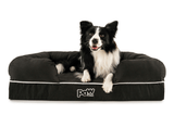 PupLounge™ Memory Foam Dog Bed Cover - Charcoal Grey (Bed Not Included) - Small From Paw.com