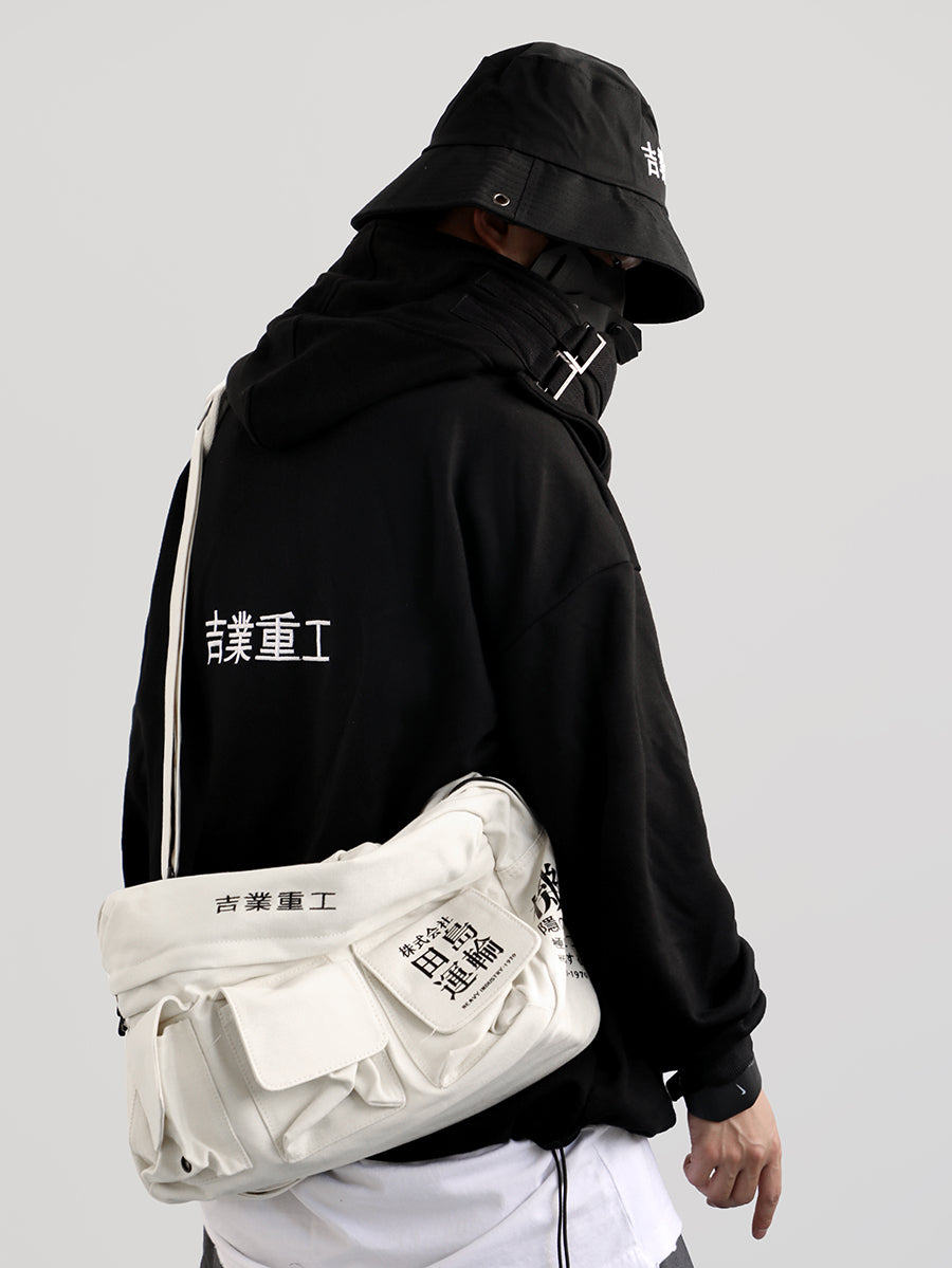 Black I-Tech Hoodie from Niepce Inc