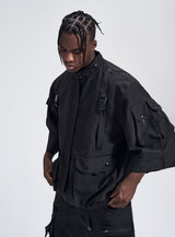 IBJ169 Paratrooper Short Sleeves Jacket from Niepce Inc