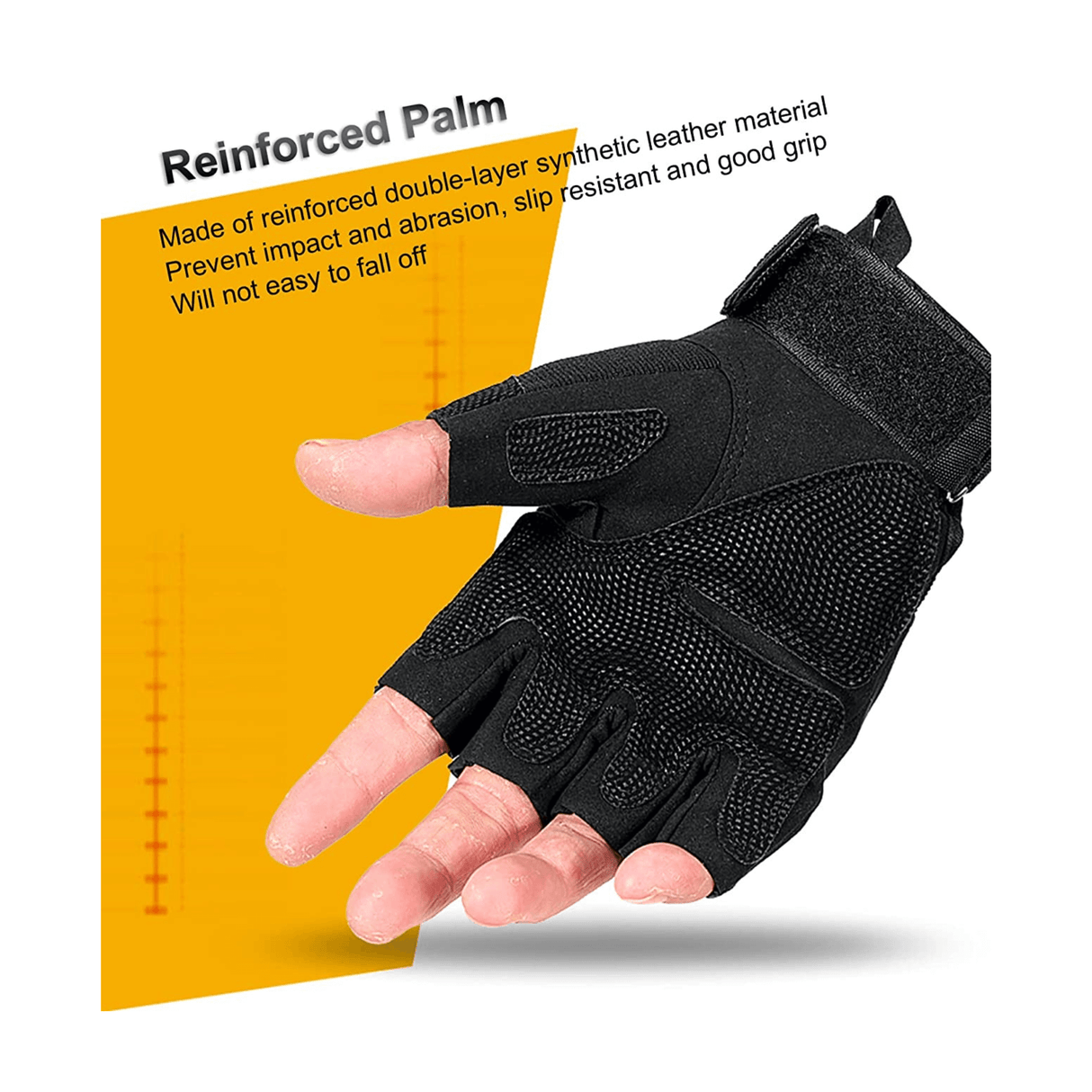 Tactical Fingerless Airsoft Gloves for Outdoor Sports, Paintball, and Motorcycling from Jupiter Gear