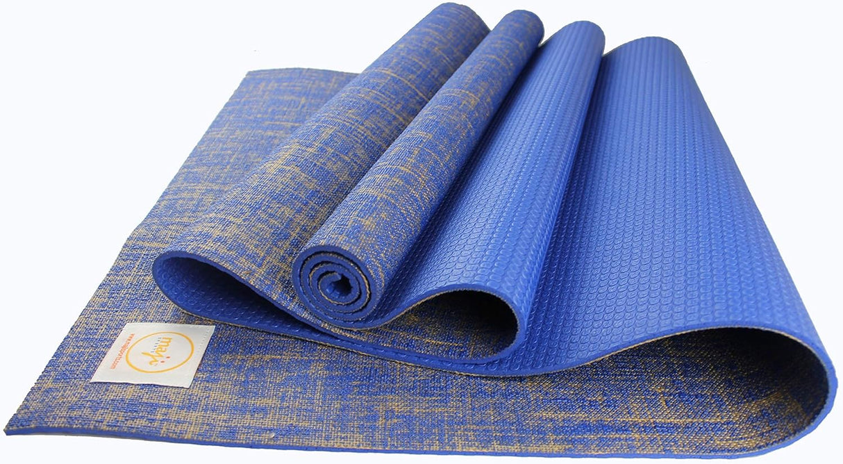 Maji Sports Jute Premium Eco Yoga Mat + Foot Massager  (7.5cm x 17.5cm) from Jupiter Gear Home