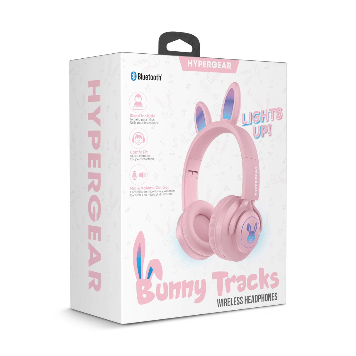 HyperGear Bunny Tracks Wireless Light-Up Headphones from Jupiter Gear Home