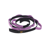 Maji Sports Elastic Yoga Straps With 9 Loops - Purple/Black from Jupiter Gear Home