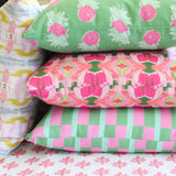 Leopard Flora Indoor/Outdoor Pillow - Square from CB Studio