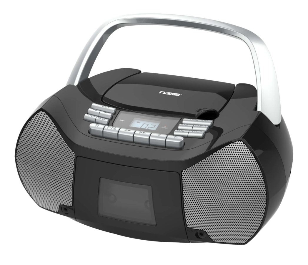 Naxa Portable CD & Cassette Boombox (NPB-268) from Jupiter Gear Home