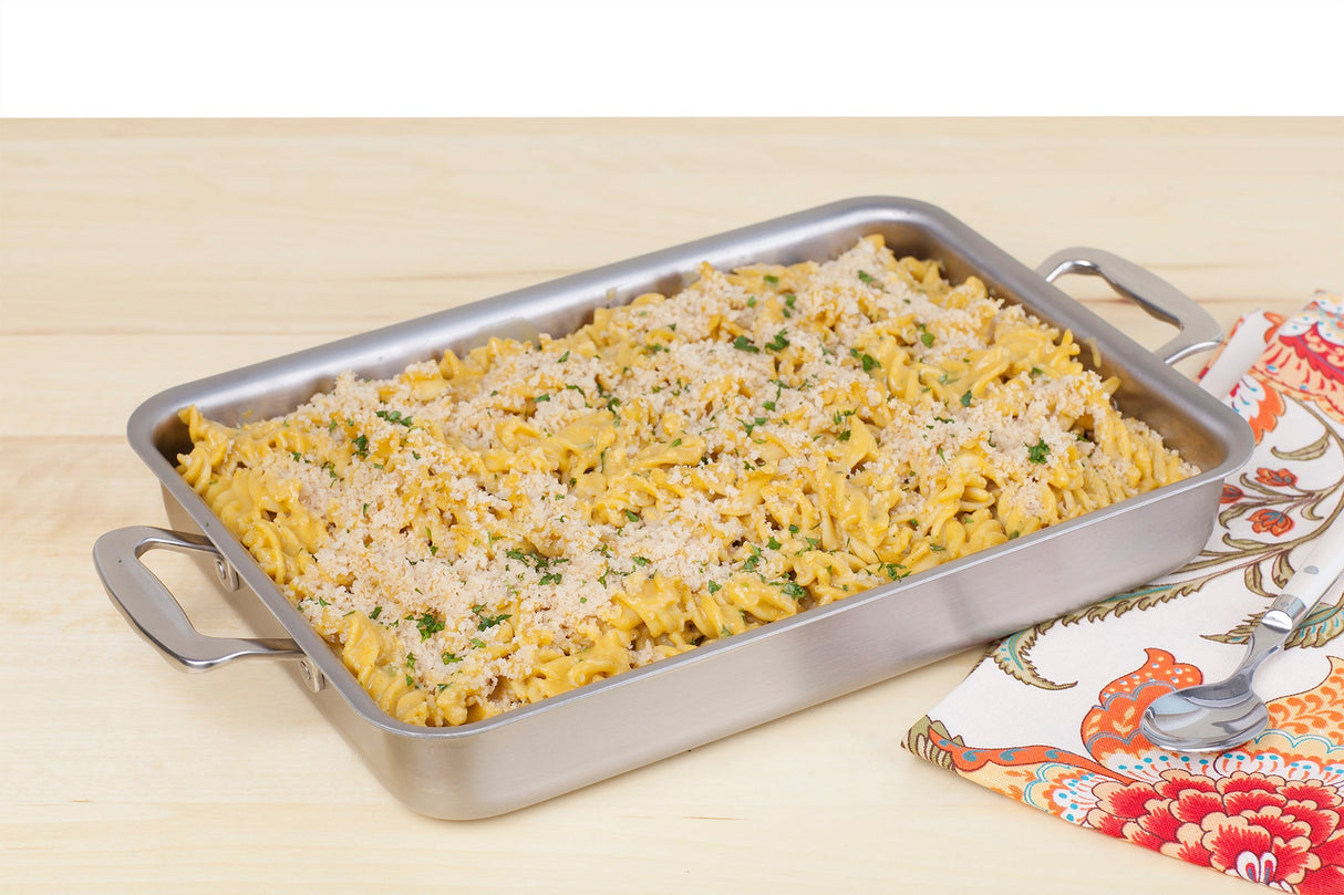 9" x 13" Multi Ply Stainless Steel Bake & Roast Pan from WaterlessCookware